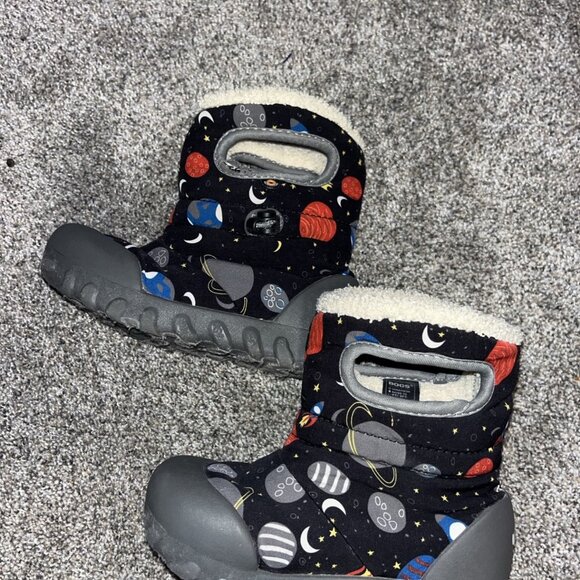 Bogs Boots with Blue Owl Design infant toddler size 10c - Picture 1 of 3